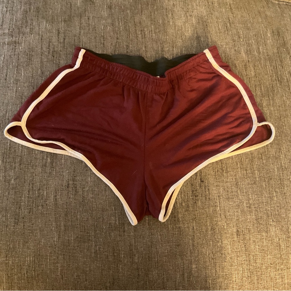 Mossimo Supply Co. Maroon Athletic Jogger Shorts (XL)
